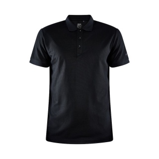 Craft Sport-Polo Core Unify (funktionelles Recyclingpolyester) schwarz Herren